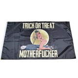 "TRICK OR TREAT" Flag