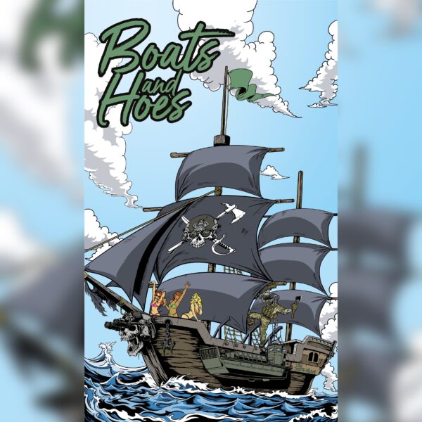 TBF "Boats and Hoes" Flag - Image 2