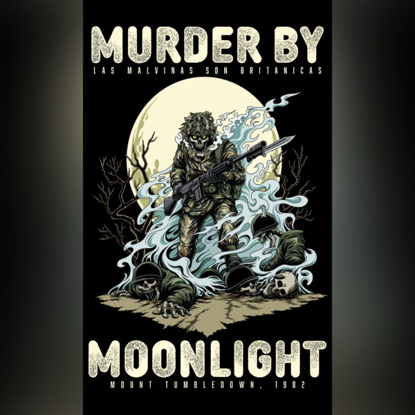 TBF "Murder By Moonlight" Flag - Image 2