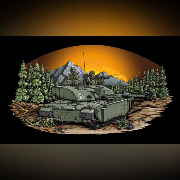 TBF "Challenger 2" Flag - Image 2